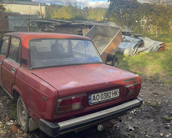 Красный ВАЗ 2105, объемом двигателя 1.29 л и пробегом 80 тыс. км за 490 $, фото 2 на Automoto.ua