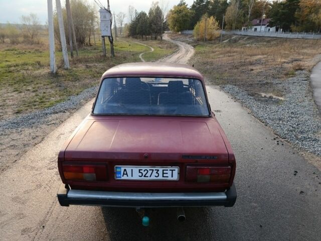 ВАЗ 2105 1989 в Вышгороде на Automoto.ua Красный ВАЗ 2105, объемом двигателя 1.3 л и пробегом 3 тыс. км за 468 $, фото 3 на Automoto.ua