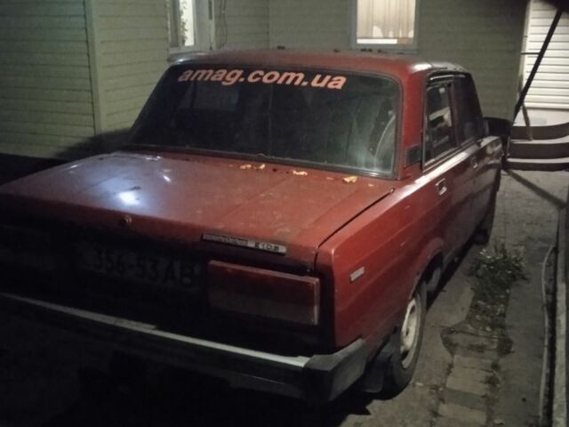 Червоний ВАЗ 2105, об'ємом двигуна 1.2 л та пробігом 250 тис. км за 310 $, фото 1 на Automoto.ua
