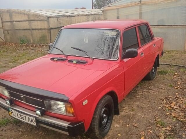 Красный ВАЗ 2105, объемом двигателя 1.5 л и пробегом 50 тыс. км за 1200 $, фото 12 на Automoto.ua