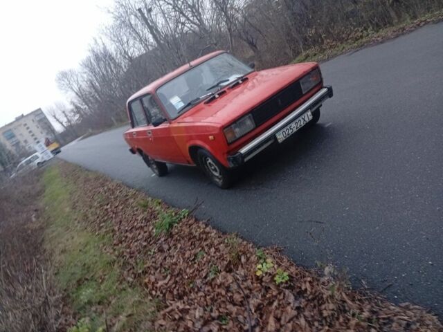 Красный ВАЗ 2105, объемом двигателя 1.3 л и пробегом 65 тыс. км за 450 $, фото 6 на Automoto.ua