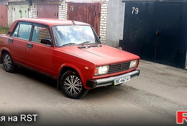 Красный ВАЗ 2105, объемом двигателя 1.3 л и пробегом 104 тыс. км за 999 $, фото 5 на Automoto.ua