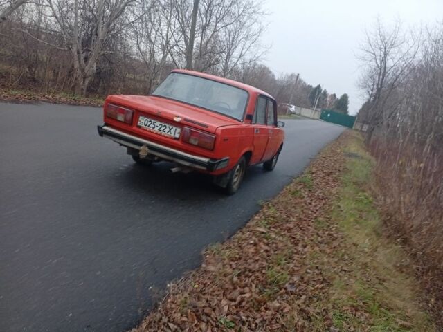 Красный ВАЗ 2105, объемом двигателя 1.3 л и пробегом 65 тыс. км за 450 $, фото 11 на Automoto.ua