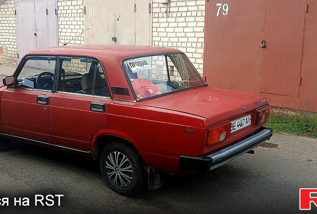 Красный ВАЗ 2105, объемом двигателя 1.3 л и пробегом 104 тыс. км за 999 $, фото 4 на Automoto.ua