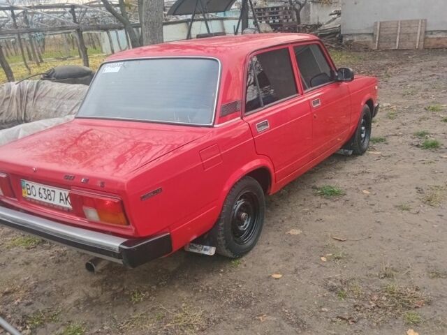 Красный ВАЗ 2105, объемом двигателя 1.5 л и пробегом 50 тыс. км за 1200 $, фото 14 на Automoto.ua