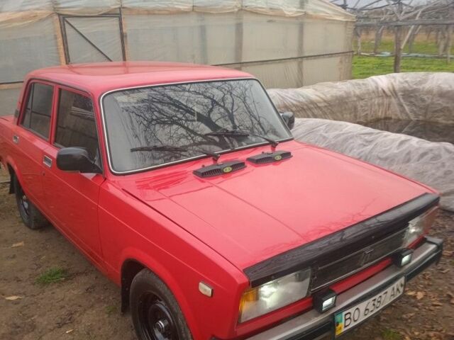 Красный ВАЗ 2105, объемом двигателя 1.5 л и пробегом 50 тыс. км за 1200 $, фото 13 на Automoto.ua