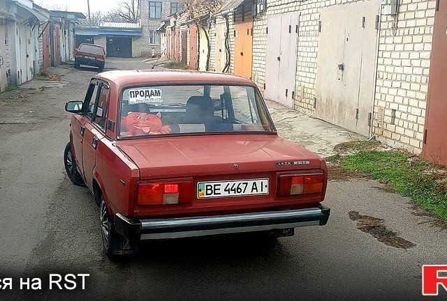 Красный ВАЗ 2105, объемом двигателя 1.3 л и пробегом 104 тыс. км за 999 $, фото 6 на Automoto.ua