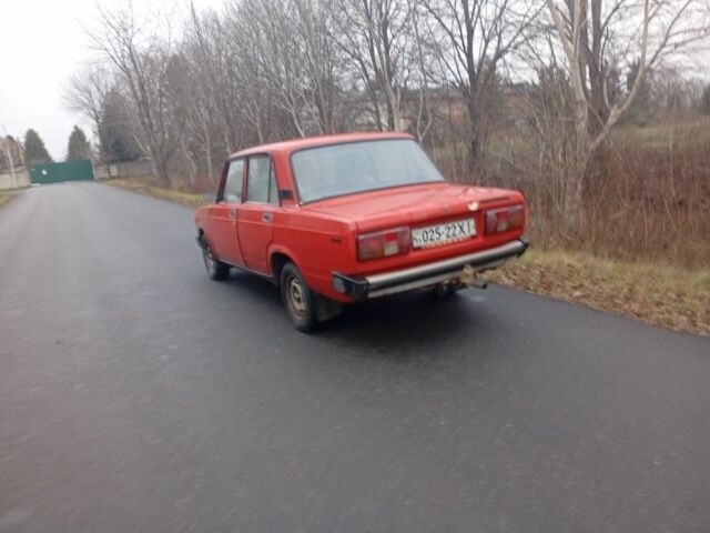 Красный ВАЗ 2105, объемом двигателя 1.3 л и пробегом 65 тыс. км за 450 $, фото 2 на Automoto.ua