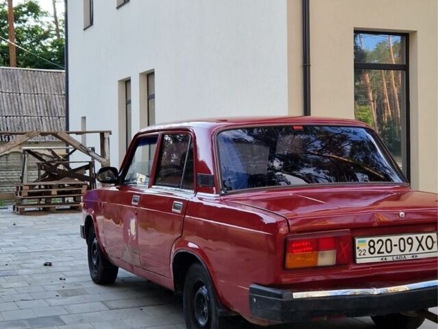 Красный ВАЗ 2105, объемом двигателя 1.5 л и пробегом 67 тыс. км за 642 $, фото 3 на Automoto.ua