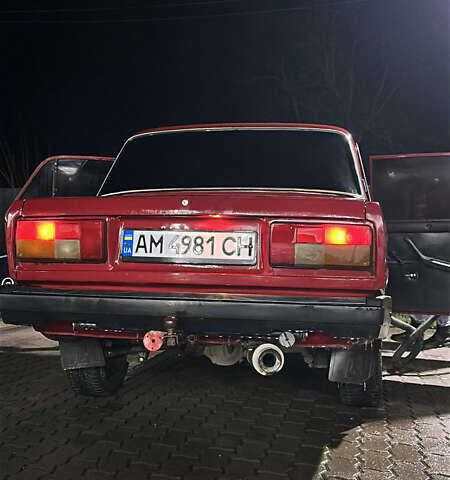 Красный ВАЗ 2105, объемом двигателя 1.2 л и пробегом 274 тыс. км за 850 $, фото 7 на Automoto.ua