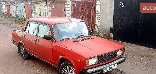 Красный ВАЗ 2105, объемом двигателя 1.3 л и пробегом 104 тыс. км за 999 $, фото 6 на Automoto.ua