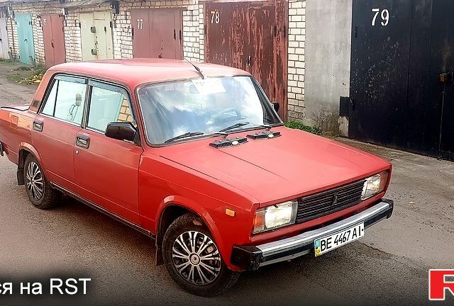 Красный ВАЗ 2105, объемом двигателя 1.3 л и пробегом 104 тыс. км за 999 $, фото 7 на Automoto.ua