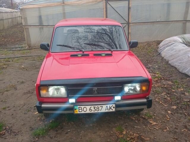 Красный ВАЗ 2105, объемом двигателя 1.5 л и пробегом 50 тыс. км за 1200 $, фото 11 на Automoto.ua