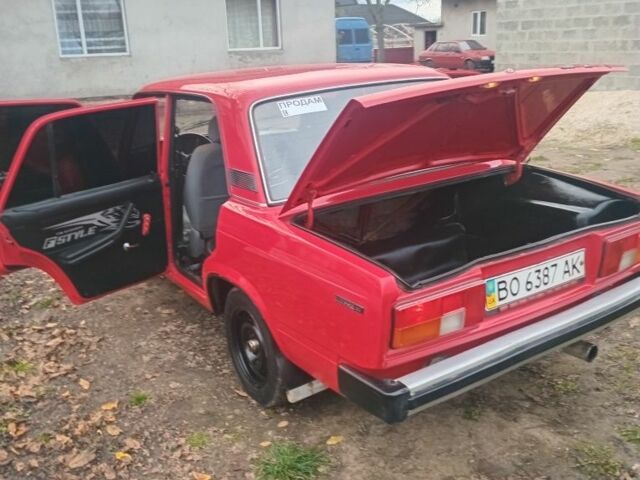 Красный ВАЗ 2105, объемом двигателя 1.5 л и пробегом 50 тыс. км за 1200 $, фото 5 на Automoto.ua