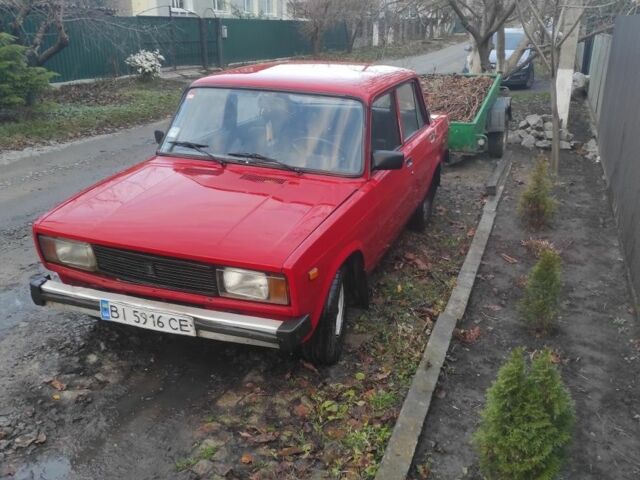 Красный ВАЗ 2105, объемом двигателя 1 л и пробегом 313 тыс. км за 475 $, фото 8 на Automoto.ua