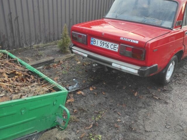 Красный ВАЗ 2105, объемом двигателя 1 л и пробегом 313 тыс. км за 475 $, фото 5 на Automoto.ua