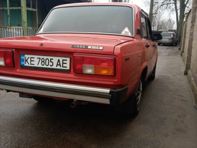 Червоний ВАЗ 2105, об'ємом двигуна 1.5 л та пробігом 75 тис. км за 1650 $, фото 4 на Automoto.ua