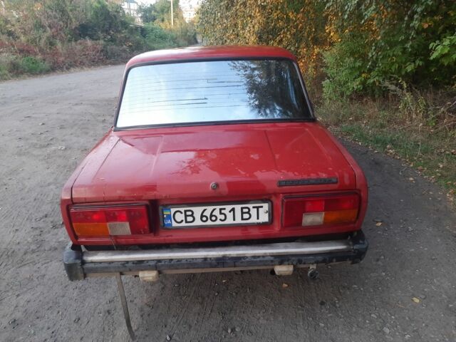 Красный ВАЗ 2105, объемом двигателя 1.2 л и пробегом 25 тыс. км за 323 $, фото 4 на Automoto.ua