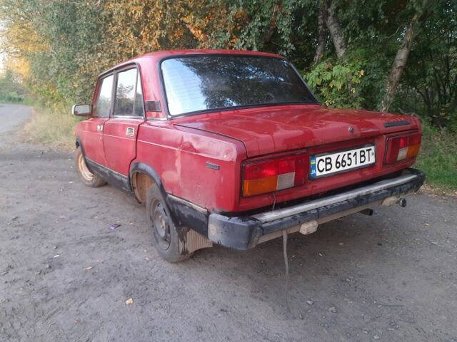 Красный ВАЗ 2105, объемом двигателя 1.2 л и пробегом 25 тыс. км за 323 $, фото 5 на Automoto.ua