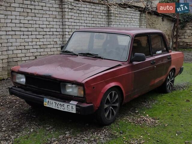 Червоний ВАЗ 2105, об'ємом двигуна 1.5 л та пробігом 127 тис. км за 650 $, фото 1 на Automoto.ua
