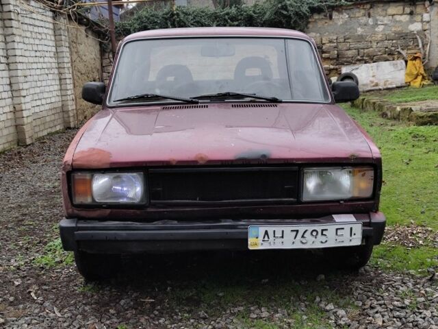 Красный ВАЗ 2105, объемом двигателя 1.5 л и пробегом 127 тыс. км за 650 $, фото 9 на Automoto.ua