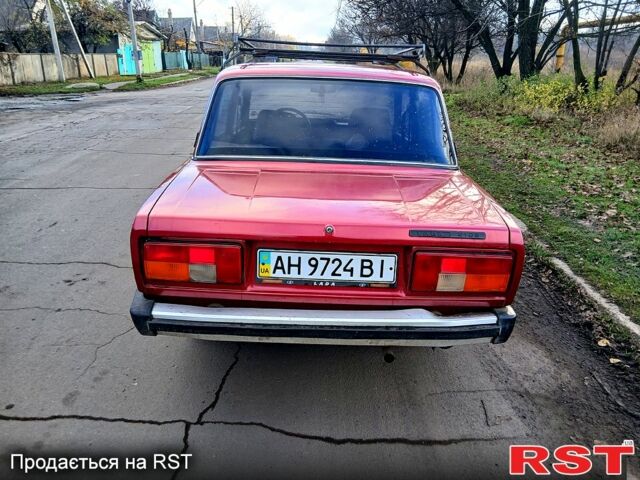 Красный ВАЗ 2105, объемом двигателя 1.5 л и пробегом 90 тыс. км за 1000 $, фото 4 на Automoto.ua