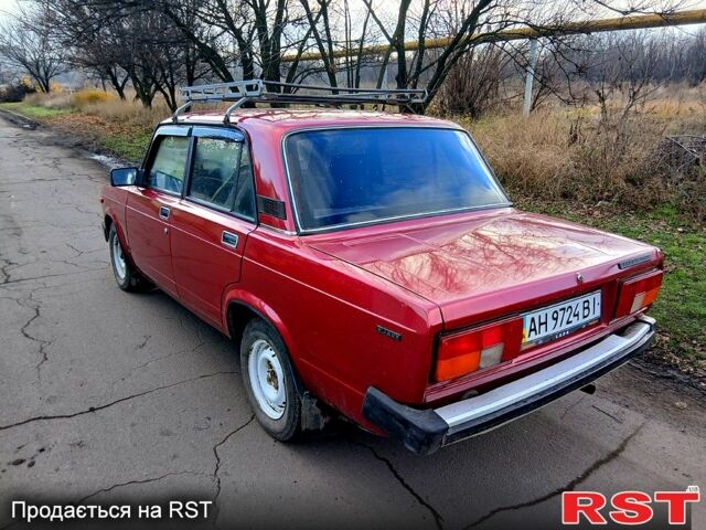 Красный ВАЗ 2105, объемом двигателя 1.5 л и пробегом 90 тыс. км за 1000 $, фото 5 на Automoto.ua