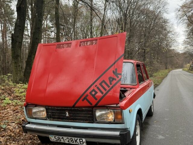 Красный ВАЗ 2105, объемом двигателя 1.5 л и пробегом 98 тыс. км за 650 $, фото 1 на Automoto.ua