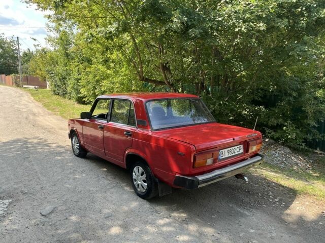 Красный ВАЗ 2105, объемом двигателя 1.5 л и пробегом 220 тыс. км за 900 $, фото 7 на Automoto.ua