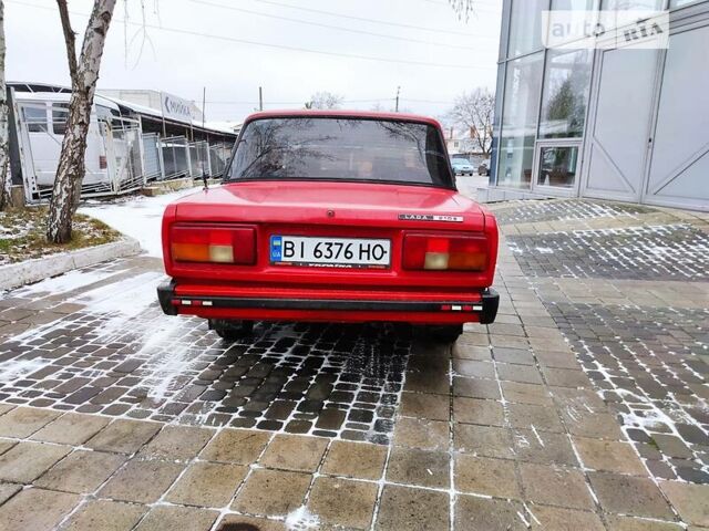 Красный ВАЗ 2105, объемом двигателя 1.3 л и пробегом 86 тыс. км за 1650 $, фото 6 на Automoto.ua