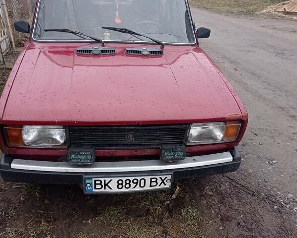 Червоний ВАЗ 2105, об'ємом двигуна 1.5 л та пробігом 335 тис. км за 579 $, фото 5 на Automoto.ua