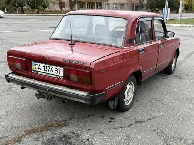 Красный ВАЗ 2105, объемом двигателя 1.3 л и пробегом 100 тыс. км за 600 $, фото 3 на Automoto.ua