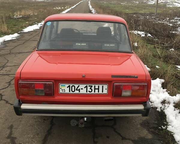 Красный ВАЗ 2105, объемом двигателя 1.5 л и пробегом 107 тыс. км за 1688 $, фото 4 на Automoto.ua