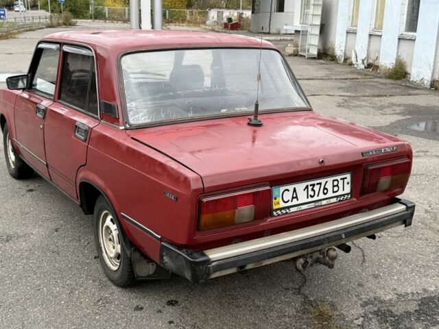 Красный ВАЗ 2105, объемом двигателя 1.3 л и пробегом 100 тыс. км за 600 $, фото 5 на Automoto.ua