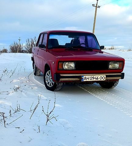 Червоний ВАЗ 2105, об'ємом двигуна 1.3 л та пробігом 89 тис. км за 1200 $, фото 1 на Automoto.ua