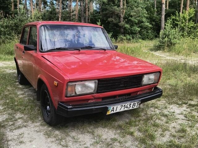 Красный ВАЗ 2105, объемом двигателя 0 л и пробегом 128 тыс. км за 650 $, фото 1 на Automoto.ua