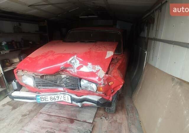 Красный ВАЗ 2105, объемом двигателя 1.5 л и пробегом 87 тыс. км за 600 $, фото 1 на Automoto.ua