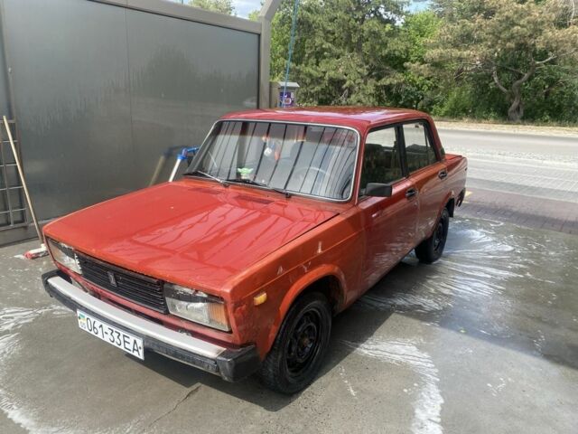Красный ВАЗ 2105, объемом двигателя 1.5 л и пробегом 98 тыс. км за 600 $, фото 9 на Automoto.ua