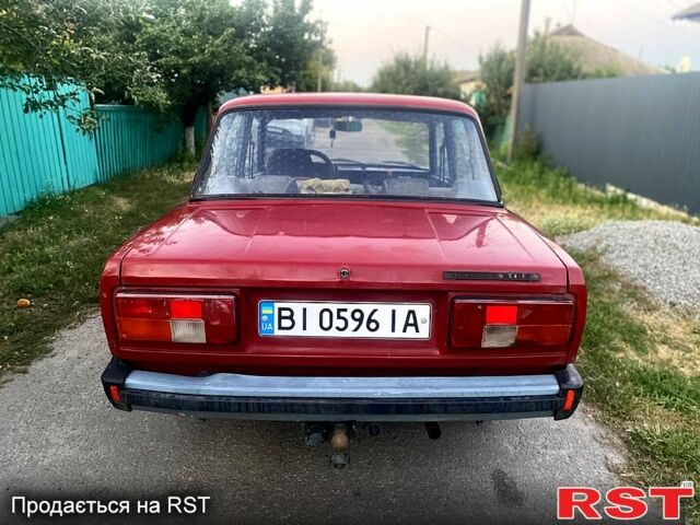 Красный ВАЗ 2105, объемом двигателя 1.5 л и пробегом 186 тыс. км за 499 $, фото 2 на Automoto.ua