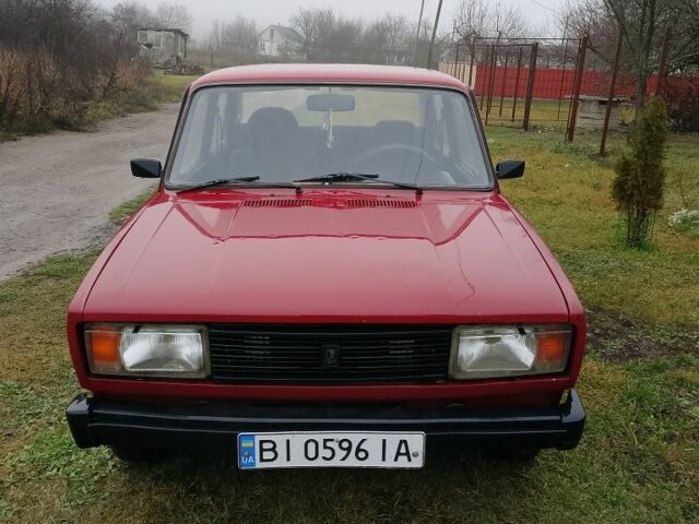 Красный ВАЗ 2105, объемом двигателя 1.5 л и пробегом 1 тыс. км за 520 $, фото 1 на Automoto.ua