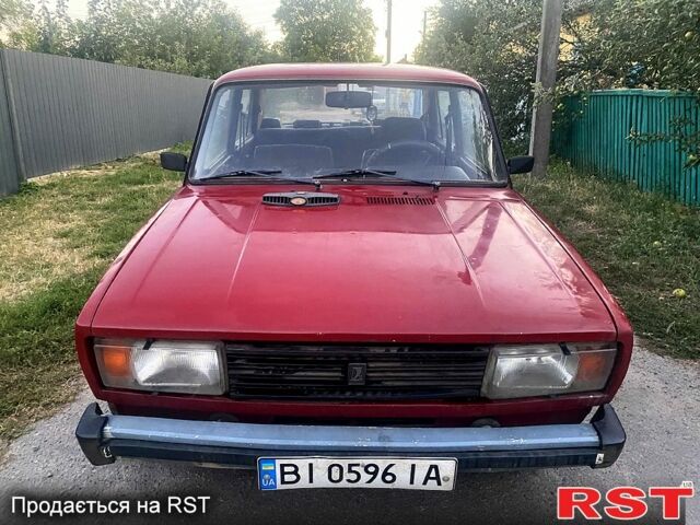Красный ВАЗ 2105, объемом двигателя 1.5 л и пробегом 186 тыс. км за 499 $, фото 4 на Automoto.ua