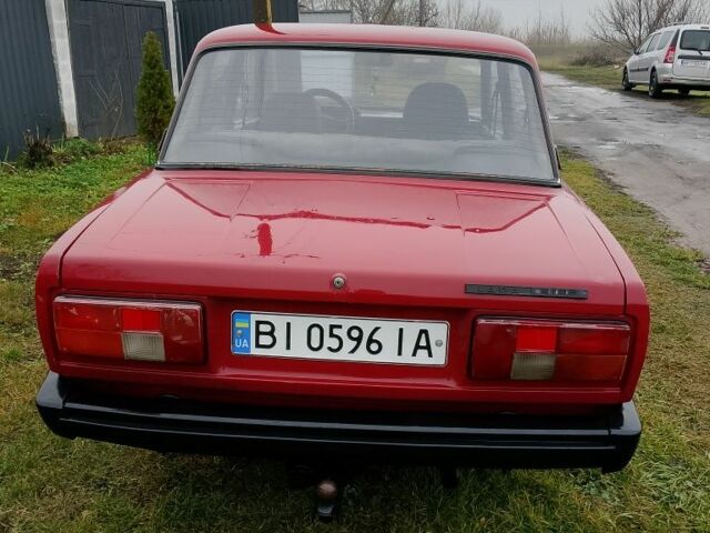Красный ВАЗ 2105, объемом двигателя 1.5 л и пробегом 1 тыс. км за 520 $, фото 4 на Automoto.ua