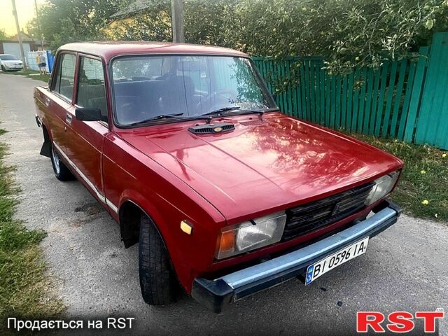 Красный ВАЗ 2105, объемом двигателя 1.5 л и пробегом 186 тыс. км за 499 $, фото 3 на Automoto.ua