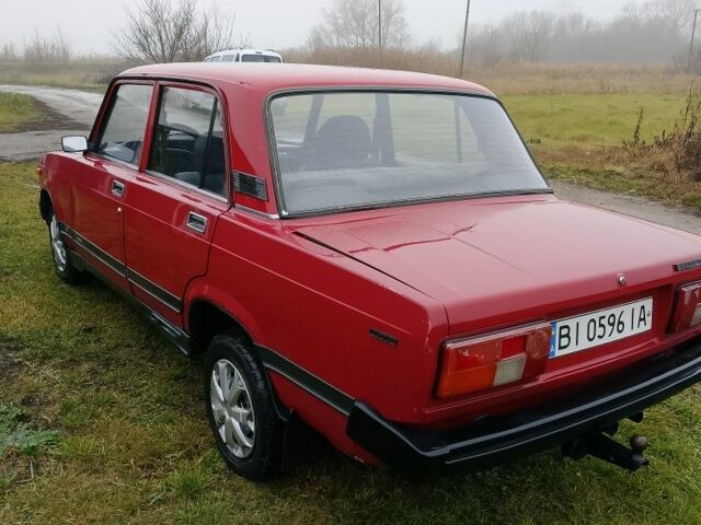 Красный ВАЗ 2105, объемом двигателя 1.5 л и пробегом 1 тыс. км за 520 $, фото 5 на Automoto.ua