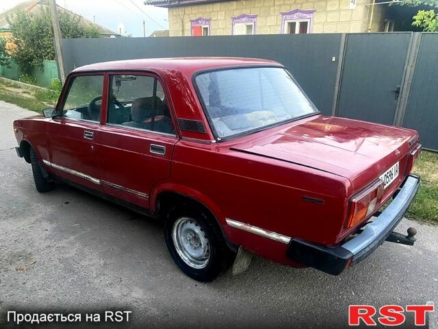Красный ВАЗ 2105, объемом двигателя 1.5 л и пробегом 186 тыс. км за 499 $, фото 1 на Automoto.ua