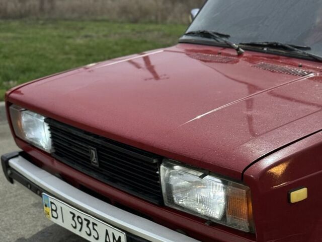 Красный ВАЗ 2105, объемом двигателя 1.5 л и пробегом 60 тыс. км за 545 $, фото 1 на Automoto.ua