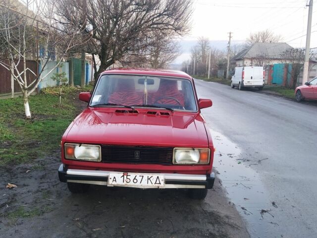 Красный ВАЗ 2105, объемом двигателя 1 л и пробегом 20 тыс. км за 558 $, фото 1 на Automoto.ua