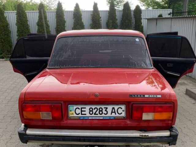 ВАЗ 2105 1992 в Черновцах на Automoto.ua Красный ВАЗ 2105, объемом двигателя 1.1 л и пробегом 80 тыс. км за 550 $, фото 4 на Automoto.ua