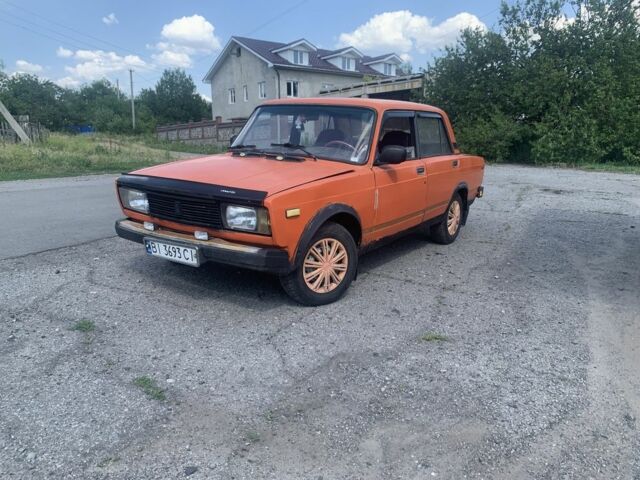 Желтый ВАЗ 2105, объемом двигателя 1.2 л и пробегом 150 тыс. км за 476 $, фото 1 на Automoto.ua