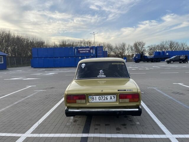 Желтый ВАЗ 2105, объемом двигателя 1.2 л и пробегом 3 тыс. км за 1000 $, фото 1 на Automoto.ua